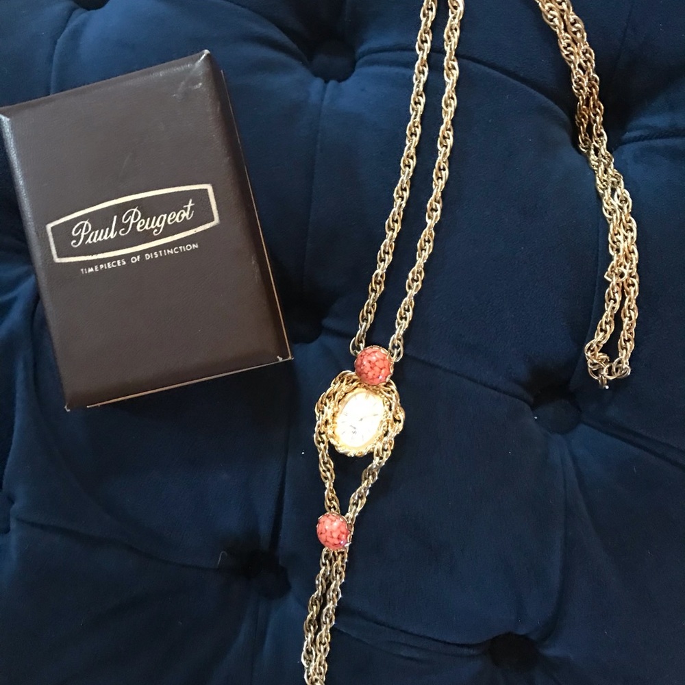 Paul Peugeot Watch Necklace